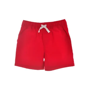 Short rojo con liga en la cintura YM111434
