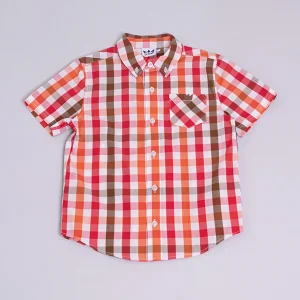 Camisa de cuadros multicolor YM109468