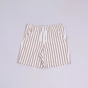 Short de rayas blancas y marrones YM111400