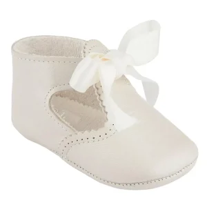 Cuquito Zapato Copete Piel Beige YM107954
