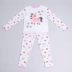 Pijama de unicornios y arcoiris YM111122