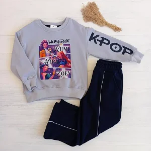 Low Cost Conjunto K-Pop Lila YM108088