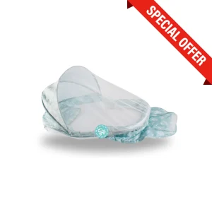 Cuna Plegable Portátil Tiibaby Azul