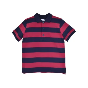Polo Con Rayas Azul Marino YM111183