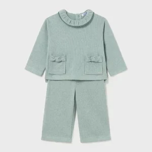 Conjunto Pantalón Y Sudadera Bebé Agata Vigore Mayoral