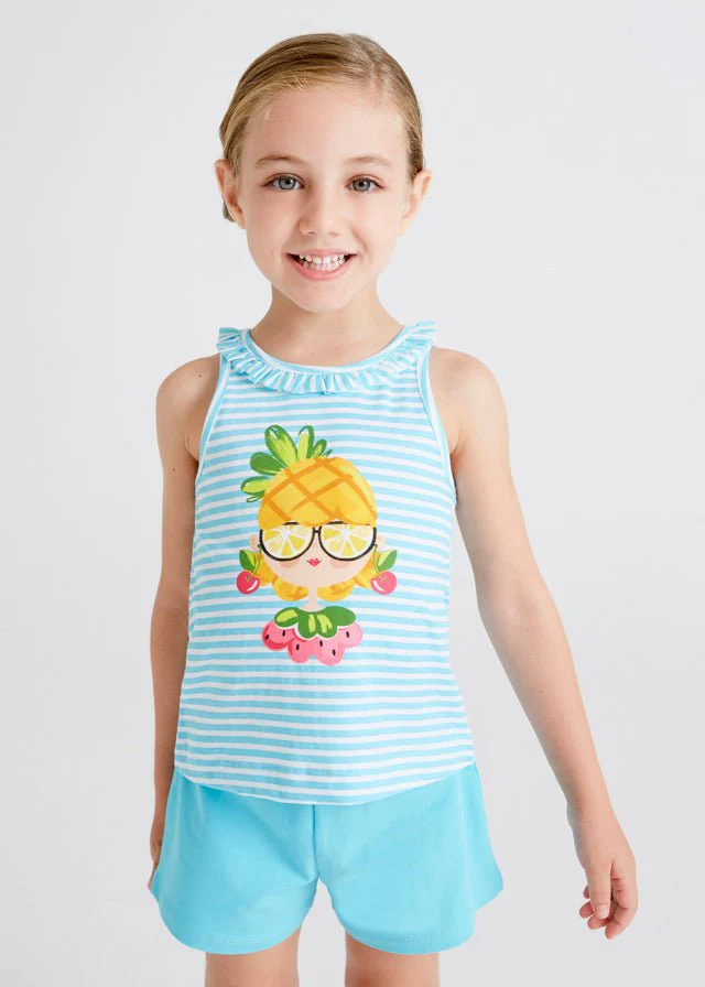 Conjunto short de niña 3284 - Imagen 5