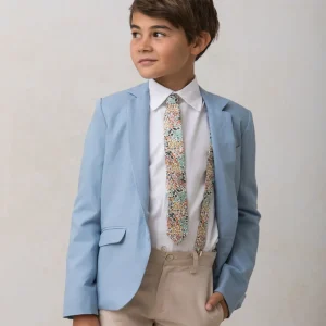 Corbata estampado cuarzo YM112496