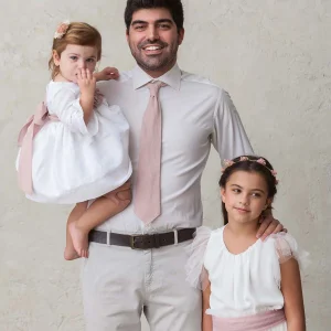 Corbata de lino para papá YM112493