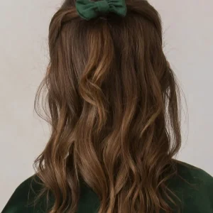 Lazo de pelo con goma de terciopelo YM112784