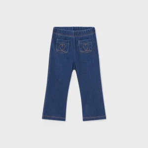 Pantalón flare bebé Oscuro Mayoral