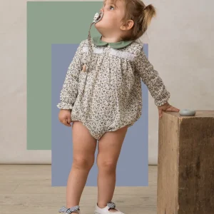 Pelele de bebé estampado pradera YM112877