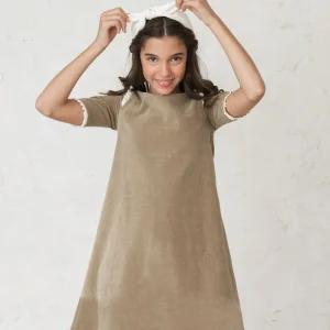 Vestido Antonieta de terciopelo YM112961